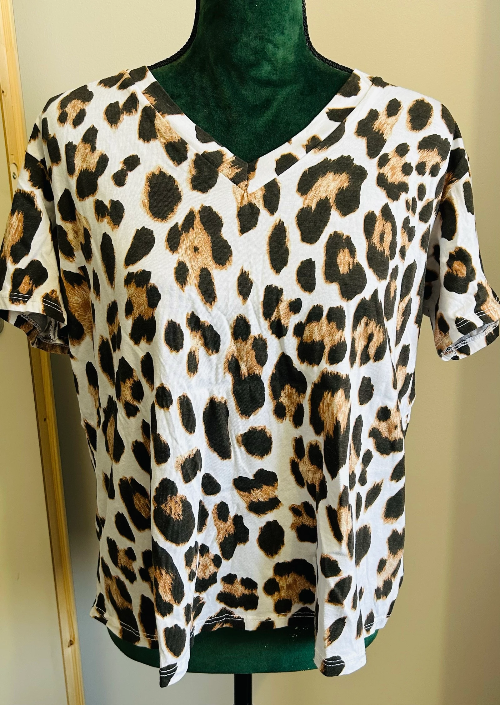 T-shirt imprimé Léopard